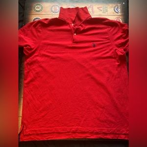 Men’s Red Polo Tee